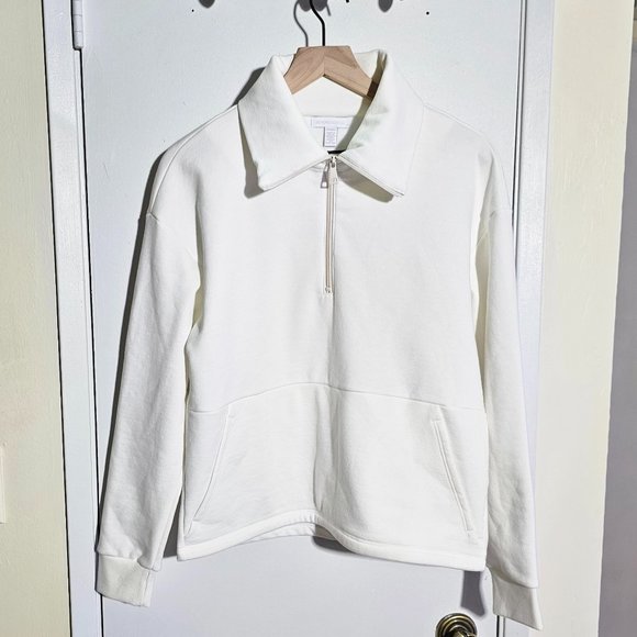 🏷️NWT Beyond Yoga Trek Pullover In Fresh Snow (White) - Various Sizes - Picture 8 of 15